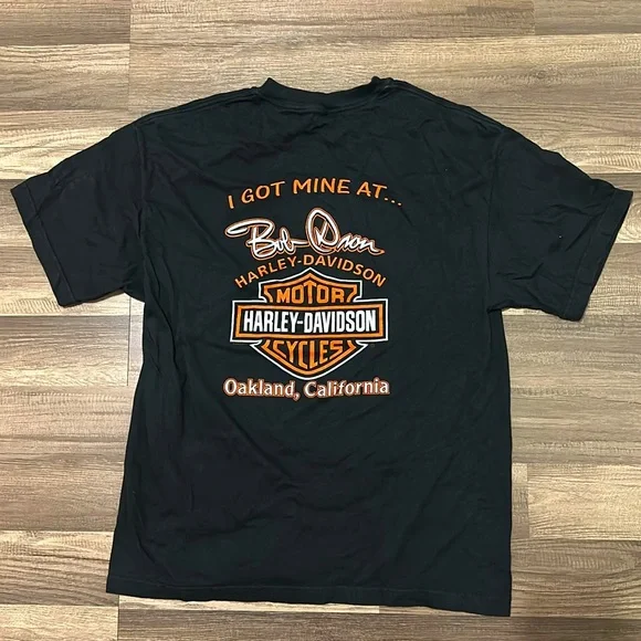 Harley-Davidson Oakland California T-Shirt - Picture 2 of 2